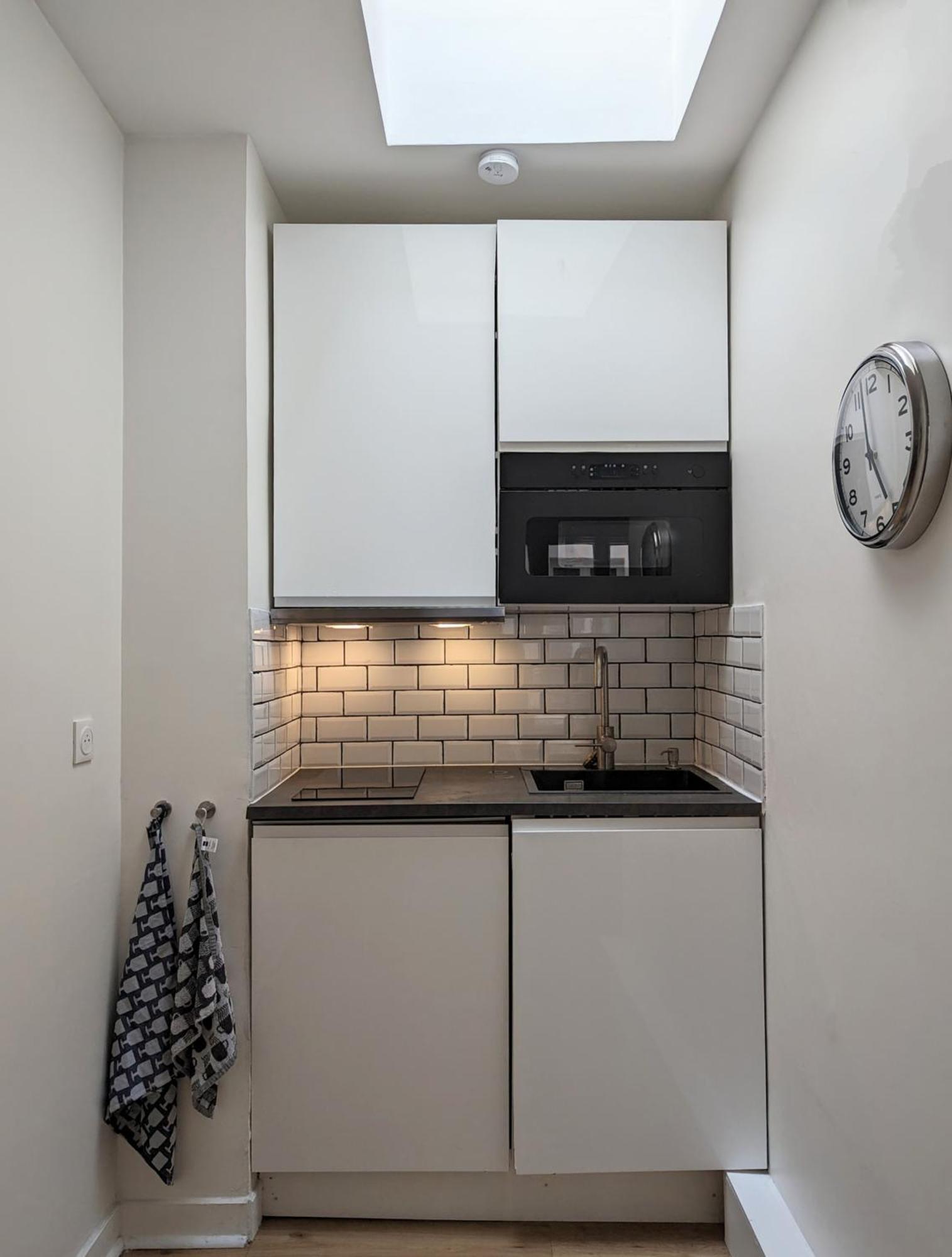 Oasis: One Bedroom Studio For Two Next To The Eiffel Tower Appartamento